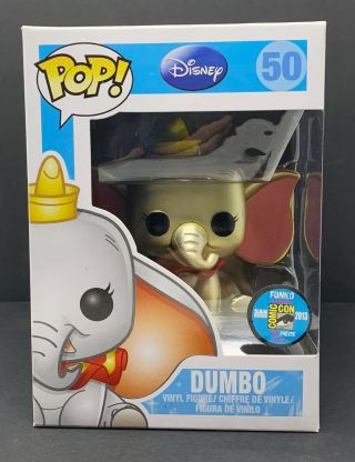 Gold Dumbo Funko PoP 50 FUNKO | FUNDAYS 2013 Only 48 made | VERY RARE | GRAIL 2