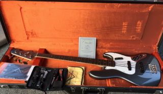 Fender Custom Shop 1964 Relic Jazz Bass Pewter Rare