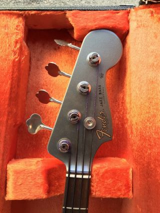 Fender Custom Shop 1964 Relic Jazz Bass Pewter Rare 3