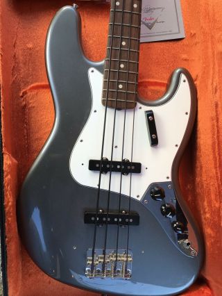 Fender Custom Shop 1964 Relic Jazz Bass Pewter Rare 4