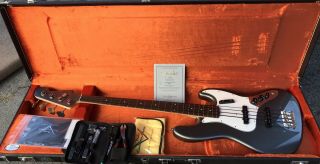 Fender Custom Shop 1964 Relic Jazz Bass Pewter Rare 6