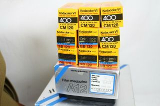 Vintage Hasselblad 500C/M Camera Film Planar 2.  8/80 Lens Billingham Bag 9