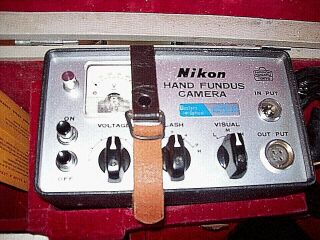 Vintage & Very Rare First Type Nikon F Hand Fundus Camera 1964 Made in Japan 10