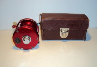 Early Record Ambassadeur 5000 Fishing Reel With Case Sweden
