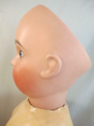 Antique German Bisque Doll Size 14 Early Kestner Closed Mouth Round Face 24 