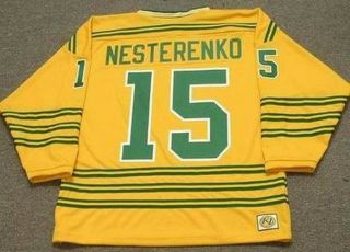Eric Nesterenko Chicago Cougars 1974 Wha Vintage Throwback Hockey Jersey