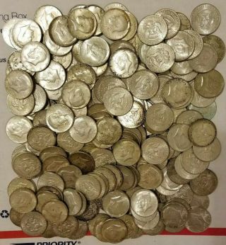 $95 Face 1964 Kennedy Half Dollars 90 Silver Halves Average Xf To Au