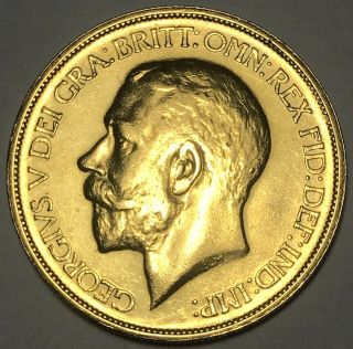 1911 Rare King George V £5 Five Pound Gold Coin 22k 39,  9gr 36mm