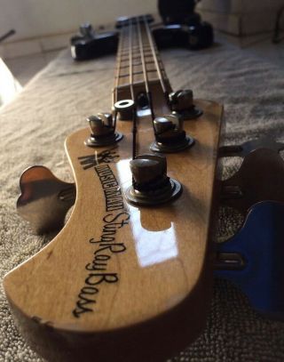1983 vintage Music Man StingRay Bass Guitar Leo Fender Era. 10