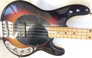 1983 vintage Music Man StingRay Bass Guitar Leo Fender Era. 4