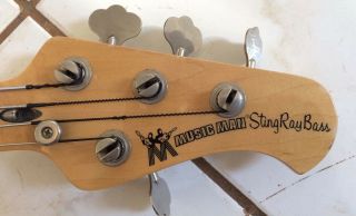 1983 vintage Music Man StingRay Bass Guitar Leo Fender Era. 7