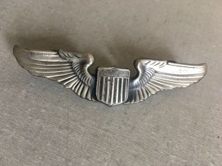 Wwii Vtg 1940s Army Air Force Pin Wings Amico Badge U.  S.  Military Insignia