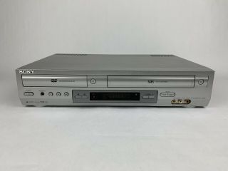 Sony Slv - D300p Dvd/vcr Cassette Recorder.  Rca Cables.  Perfect