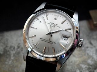 Collector 1972 Rolex Oyster Perpetual Date Gents Vintage Watch 6