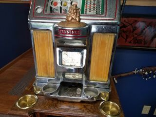 Jennings Nevada Club,  25 cent Vintage Slot Machine 4