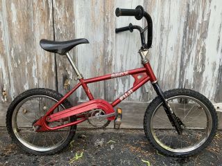 Vintage 1982 Fuji 250 X Old School Bmx Pit Bike 16” Bicycle Suntour Mini