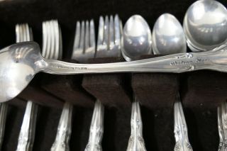 ALVIN Chateau Rose STERLING SILVER Flatware 5 - pc Service Set for 8,  3 more = 43 6