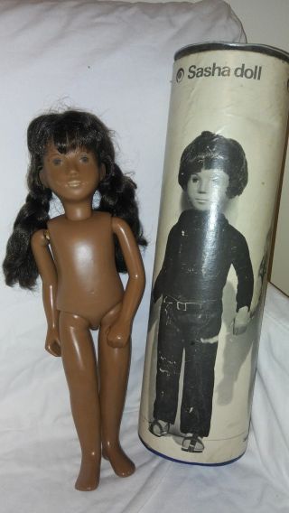 Vintage 1960’s Or 70’s Sasha Doll With Tube