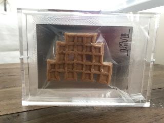 Invader Space Waffle Signed Limited Edition 31/100 Extremely Rare and Unique 4