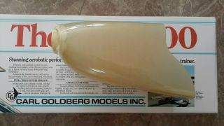 Vintage Carl Goldberg Extra 300 RC airplane kit; 68 inch wing span NIB NOS 3
