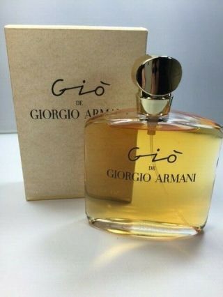 Armani De Gio Eau De Parfum 100ml.  Rare,  Vintage,  First Edition