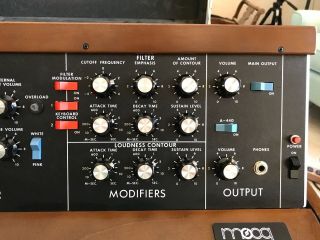 Vintage Moog Minimoog Model D Synthesizer - Owner 8