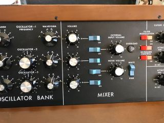 Vintage Moog Minimoog Model D Synthesizer - Owner 9
