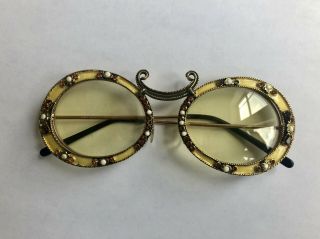 Christian Dior Tura 1960’s Calypso Avant Garde Gondola Bridge Sunglasses Rare
