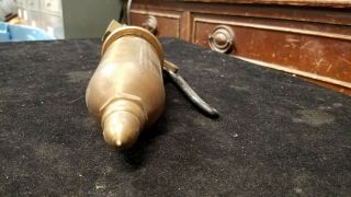 Antique Vintage LUNKENHEIMER 200 Brass Steam Whistle 2 