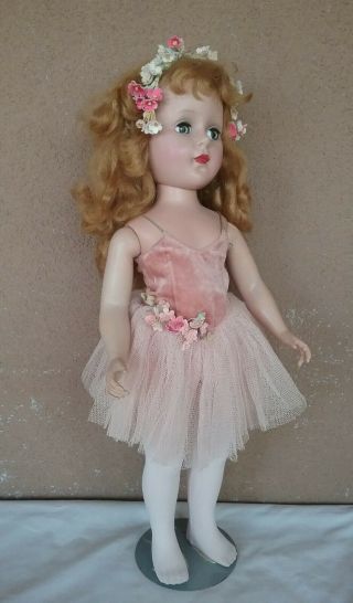 Vintage 1950s Sweet Sue 20 " Ballerina Ballet Doll American Character Adult Owner