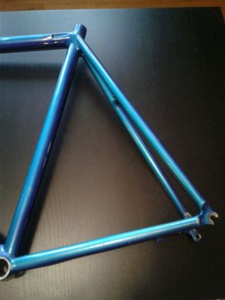 Klein Quantum Race Frame 60cm Blue RARE VINTAGE Aluminum Road Bike 9