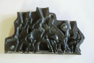Cowboys & Indians Mold Lead Making Mold 5263 Rapaport Bros Rapco Home Foundry