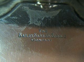 Large Bailey Banks & Biddle Sterling Silver Chippendale Footed Tray 26ozt [8198] 11