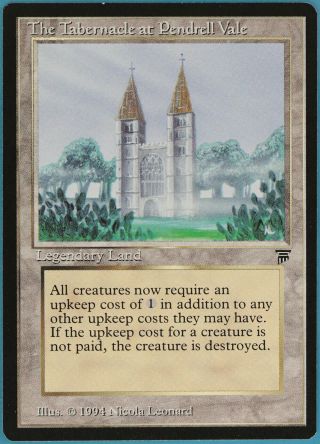 The Tabernacle At Pendrell Vale Legends Nm - M Rare Magic Card (32737) Abugames