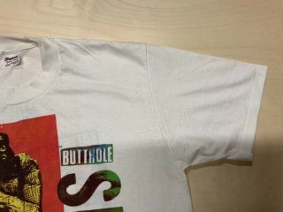 Rare Vintage 1994 Butthole Surfers DON ROCK T Shirt HAND EYE Terror Worldwide 4