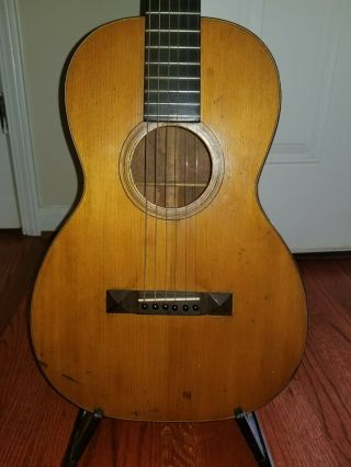 1913 Martin 0 - 18 0 - 17 Vintage Acoustic Guitar With Hard Shell Case
