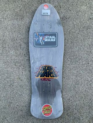 Santa Cruz X Star Wars Darth Vader Neptune Skateboard Deck Rare Collectible 2