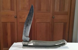 WWII Pat.  1 - 27 - 42 Geo.  Schrade Knife Co.  Military Pocket Knife,  Beauty 2