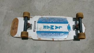 Vintage Sims Lamar Skateboard Complete