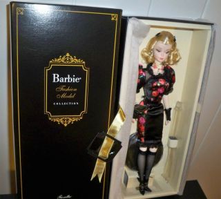 2 Fiorella Silkstone Barbie Dolls Nrfb Bfmc Doll By Mattel Gold Label
