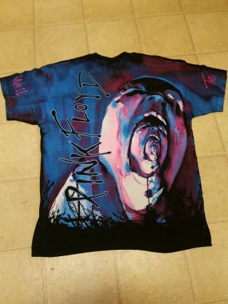 VTG 1994 Pink Floyd The Wall Tee Shirt XLarge RARE Winterland 90s 100 cot 2