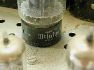 McIntosh MC - 240 Vintage Stereo Power Amplifier Tubes SN 46G15 11