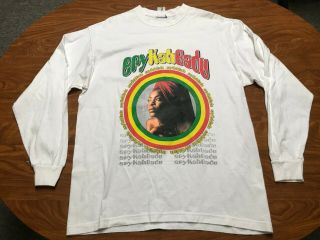 Mens Vintage Rare Erykah Badu Long Sleeve Bootleg Rap Style Tour Shirt Size Xl