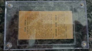 1965 The Beatles SIGNED Concert Ticket Stub - RARE Shea Stadium show PAUL & JOHN 3