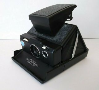 Vintage Polaroid Sx - 70 Land Camera Alpha1 Se Blue - Button,  Instant Film Camera