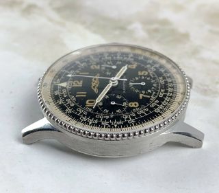 Vintage Breitling Navitimer Chronograph Wristwatch Ref.  808 Valjoux 72 RARE NR 7