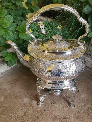 Antique Silver Sterling Tea Pot 1903,  Henry Atkins