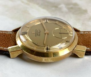 Vintage Zenith Port Royal Chronometre Wristwatch 18kt gold VERY RARE NR 7