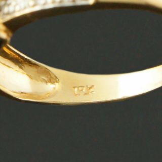 Unique Solid 18K Yellow Gold,  Sapphire,  Ruby,  Emerald & Diamond Estate Ring,  NR 8