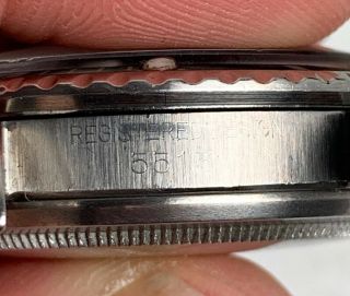 Vintage Rolex Submariner Dive Wristwatch Ref.  5513 FOR PARTS/REPAIR/PROJECT NR 8